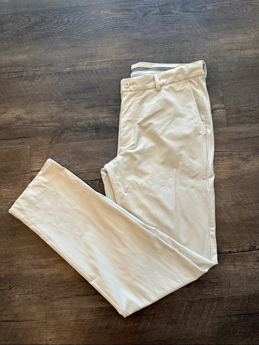 Jim Nantz byVineyard Vines 32 x‎ 32 Beige/Khaki Stillwater Performance Golf Pant